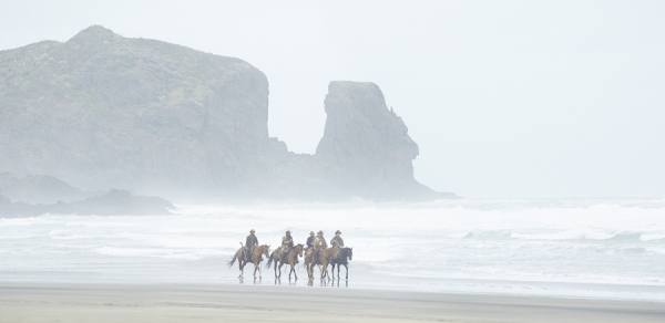 Photograph Chris Frazer Smith Cowboys Riding on One Eyeland
